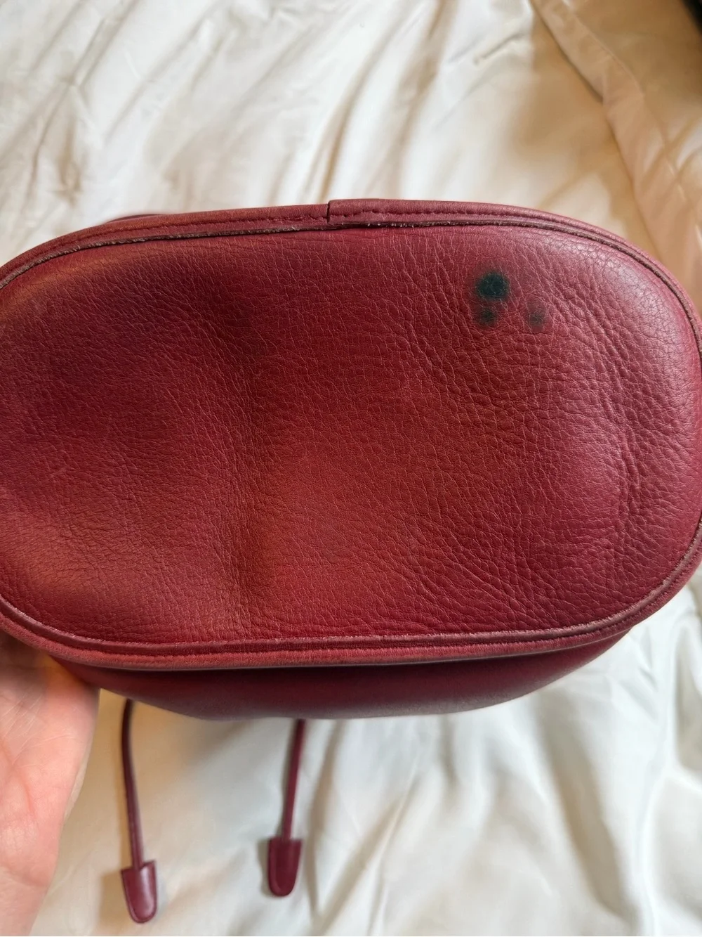 Vintage Coach Lula Legacy Drawstring Bucket Bag